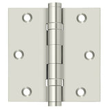 Deltana DSB35B14 polished nickel door hinge