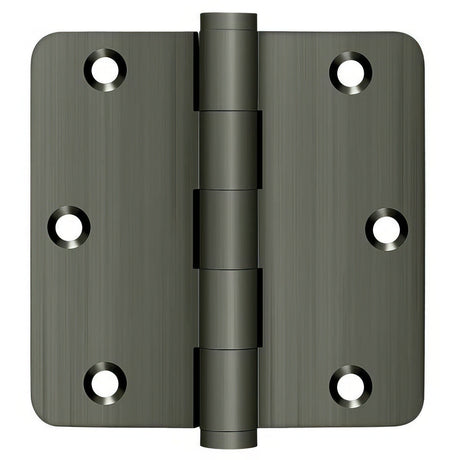 Deltana DSB35R415A-R antique nickel door hinge