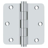 Deltana DSB35R426-R polished chrome door hinge