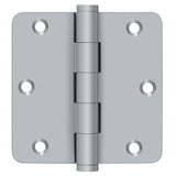 Deltana DSB35R426D-R satin chrome door hinge