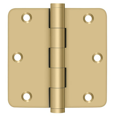 Deltana DSB35R44 brushed brass door hinge