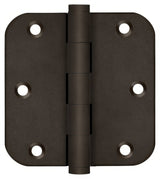 Deltana DSB35R510BD-R door hinge in black, additional view