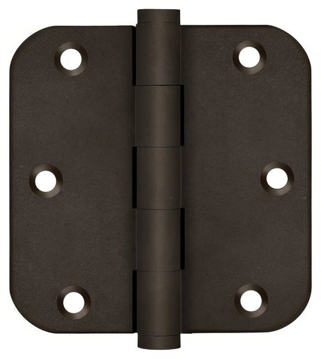 Deltana DSB35R510BD-R door hinge in black, additional view