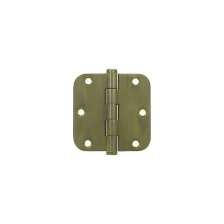 Deltana DSB35R510BM-R door hinge in satin stainless, additional view