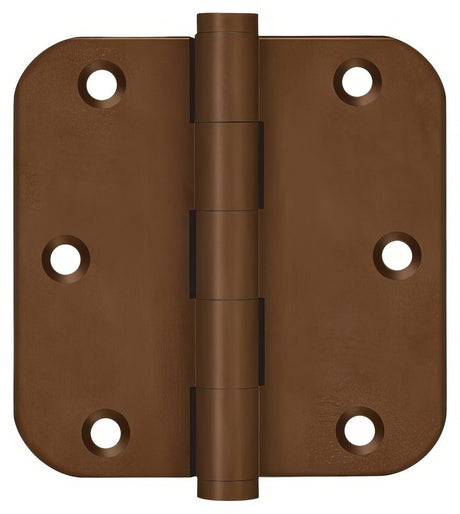 Deltana DSB35R510BR-R door hinge in satin stainless, additional view