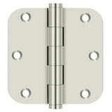 Deltana DSB35R514 polished nickel door hinge