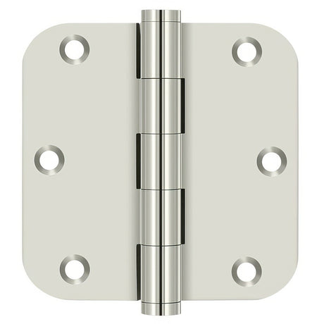 Deltana DSB35R514 polished nickel door hinge