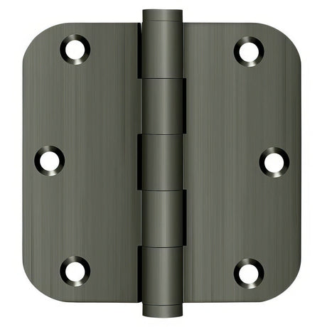 Deltana DSB35R515A antique nickel door hinge