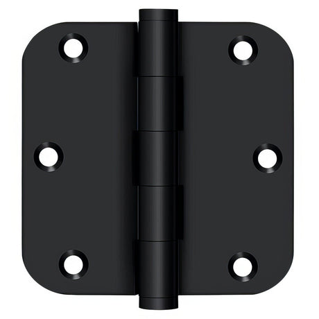 Deltana DSB35R519-R door hinge in satin stainless, additional view