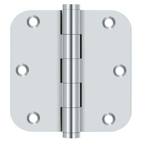 Deltana DSB35R526-R door hinge in satin stainless, additional view