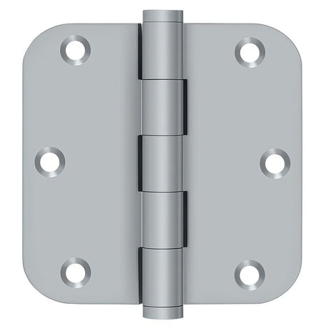 Deltana DSB35R526D satin chrome door hinge