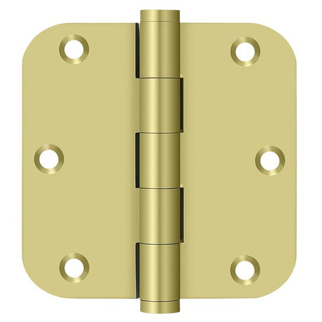 Deltana DSB35R53 polished brass door hinge