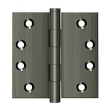 Deltana DSB415A antique nickel door hinge