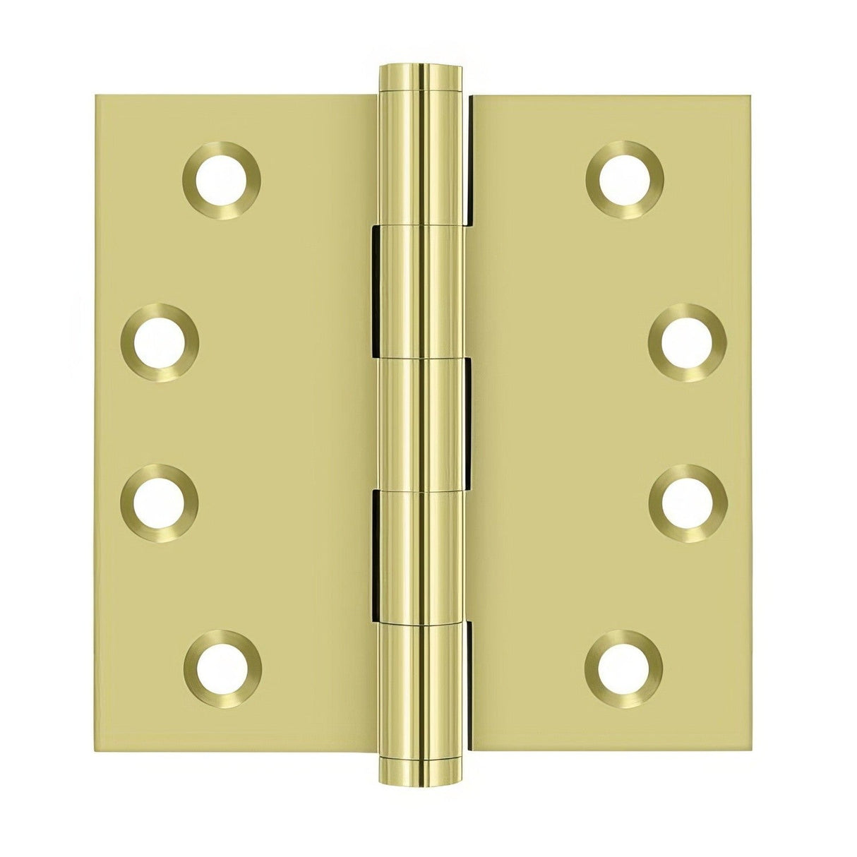 Deltana DSB43 polished brass door hinge