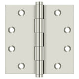 Deltana DSB4514 polished nickel door hinge