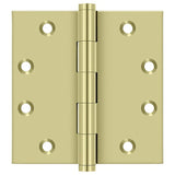 Deltana DSB453-UNL unlaquered door hinge