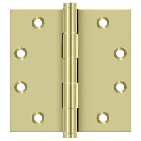 Deltana DSB453-UNL unlaquered door hinge