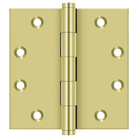 Deltana DSB453-UNL door hinge in satin nickel, additional view