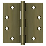 Deltana DSB455 antique brass door hinge
