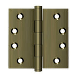 Deltana DSB45 antique brass door hinge