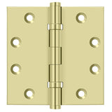 Deltana DSB45B3-UNL unlaquered door hinge