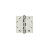 Deltana DSB45NB14 bright nickel door hinge