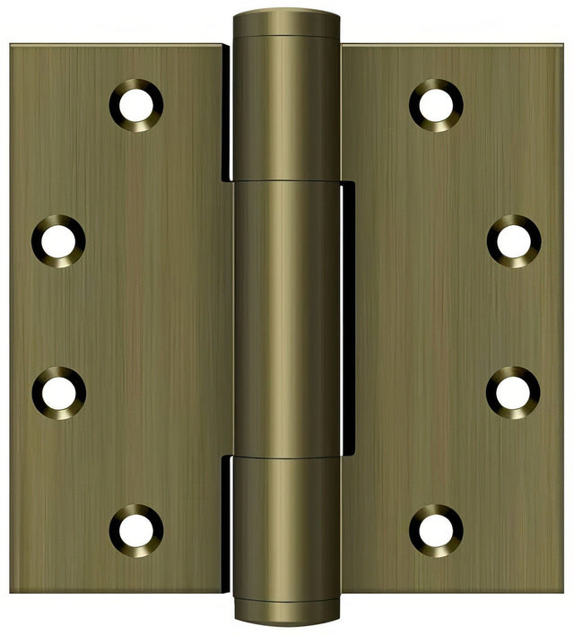 Deltana DSB45RM5 antique brass door hinge