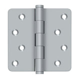 Deltana DSB4R426D-RZ satin chrome door hinge