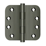 Deltana DSB4R515A antique nickel door hinge