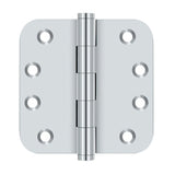 Deltana DSB4R526 polished chrome door hinge