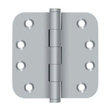 Deltana DSB4R526D satin chrome door hinge