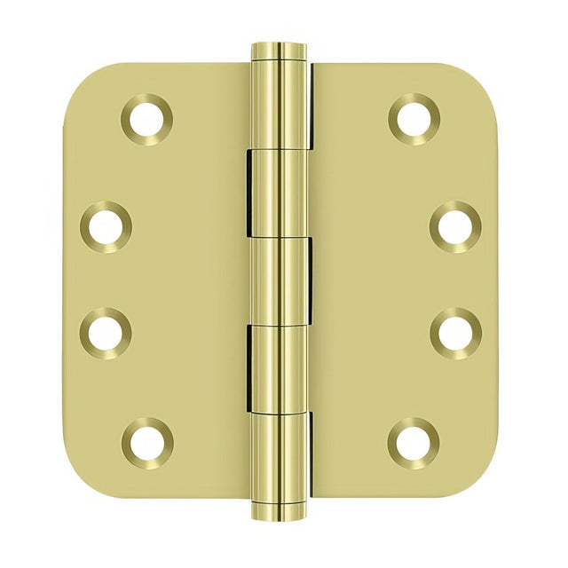 Deltana DSB4R53-R polished brass door hinge