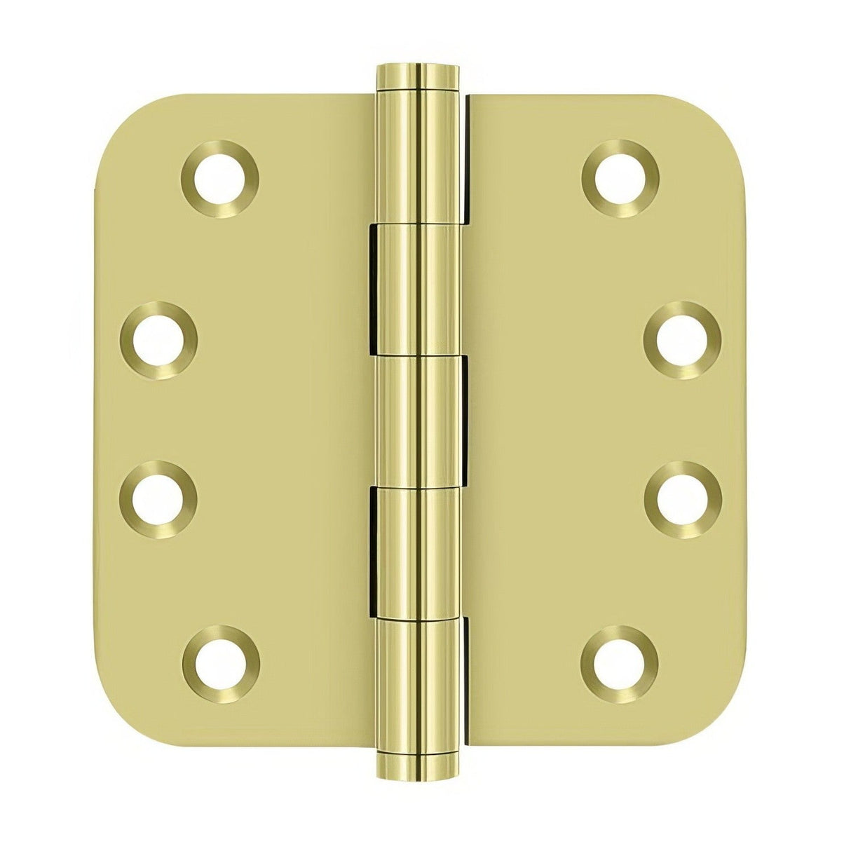Deltana DSB4R53 polished brass door hinge