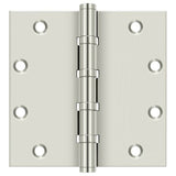 Deltana DSB55B14 bright nickel door hinge