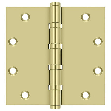Deltana DSB55B3-UNL unlacquered bright brass door hinge