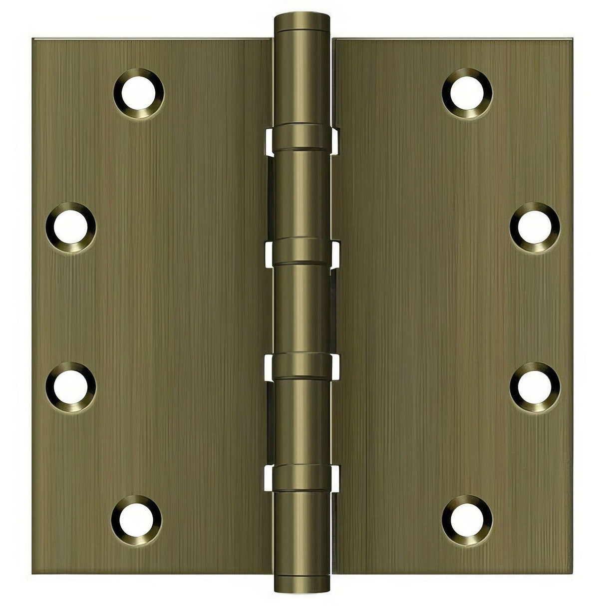 Deltana DSB55B5 antique brass door hinge