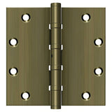 Deltana DSB55NB5 antique brass door hinge