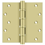 Deltana DSB66BB3-UNL unlaquered door hinge