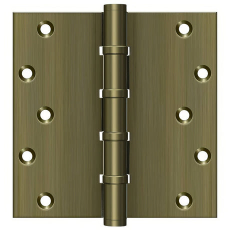 Deltana DSB66BB5 antique brass door hinge