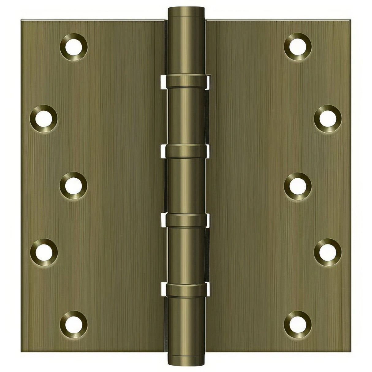 Deltana DSB66BB5 antique brass door hinge