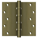 Deltana DSB66BB5 antique brass door hinge