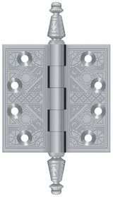 Deltana DSBP35U26D brushed chrome door hinge