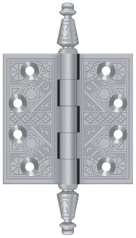 Deltana DSBP35U26D brushed chrome door hinge