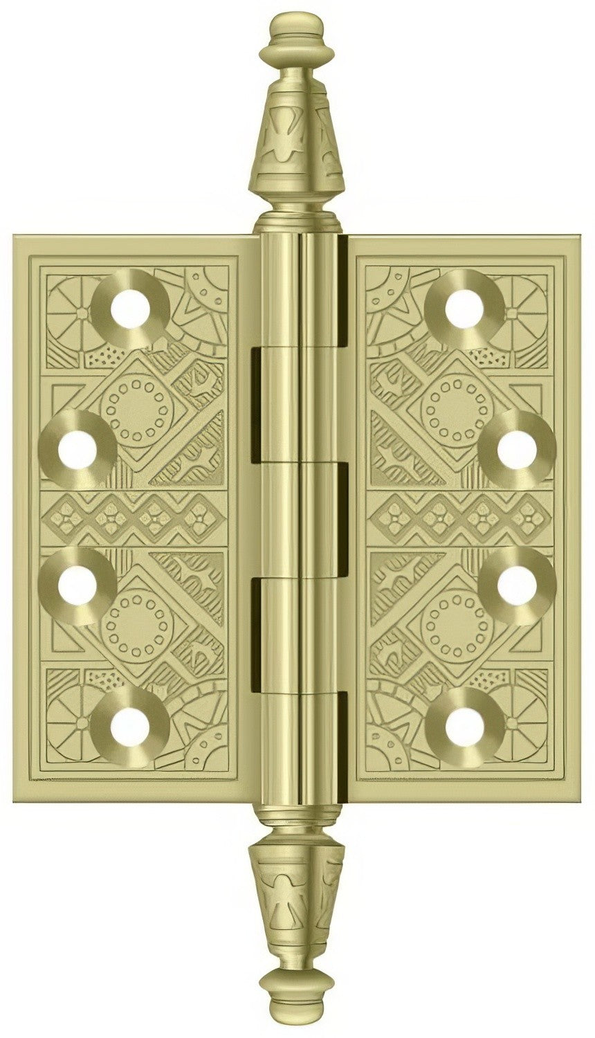 Deltana DSBP35U3-UNL unlaquered door hinge