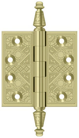 Deltana DSBP35U3-UNL unlaquered door hinge