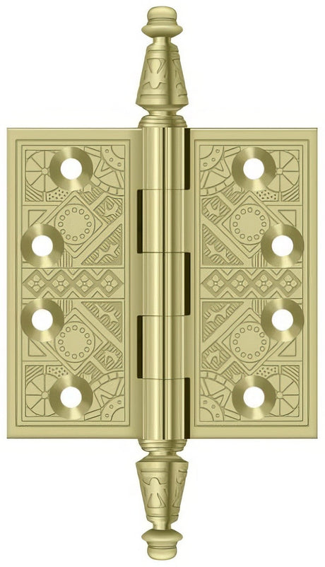 Deltana DSBP35U3-UNL unlaquered door hinge