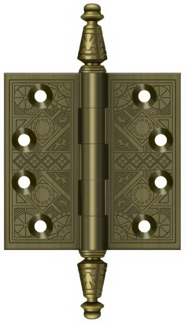 Deltana DSBP35U5 antique brass door hinge