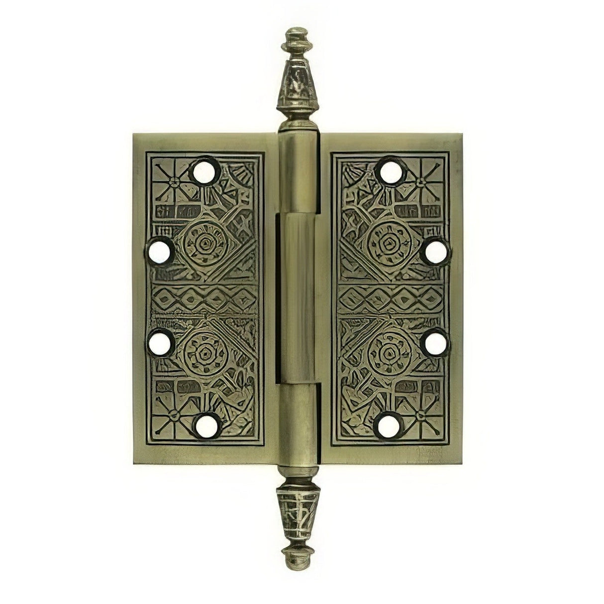 Deltana DSBP44U5 antique brass door hinge