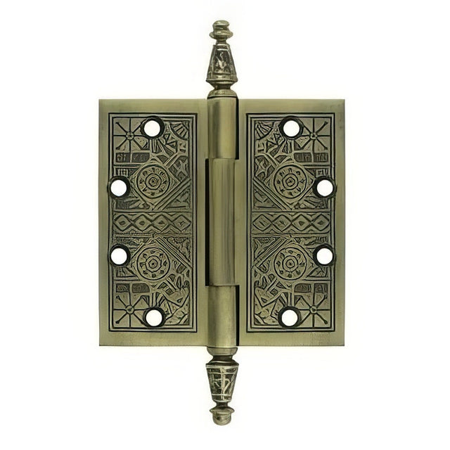 Deltana DSBP44U5 antique brass door hinge