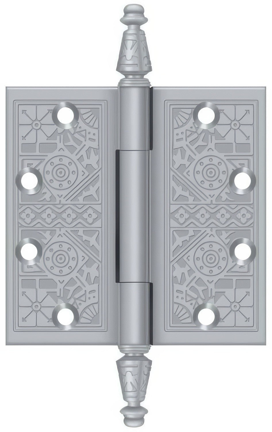 Deltana DSBP45U26D brushed chrome door hinge